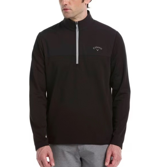 Callaway Other - Callaway Men's Black Quarter-Zip Jacket large